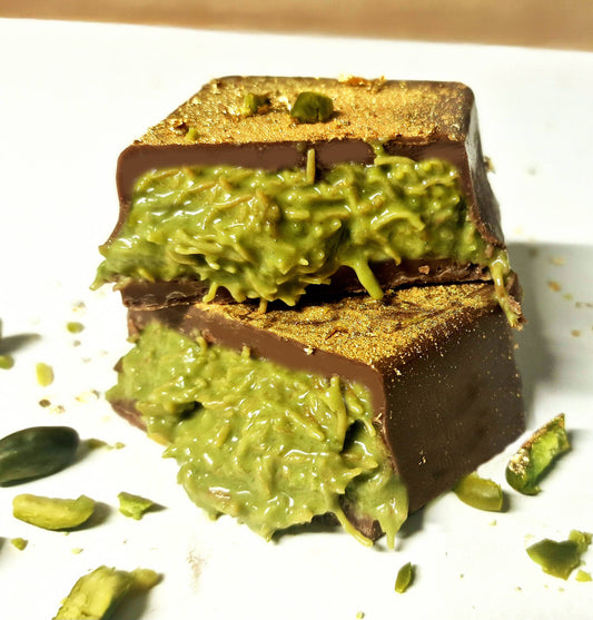 Dubai Schokolade Knafeh mit cremiger Pistacchio-Füllung, 200g Genuss aus der Schweiz bestellen
