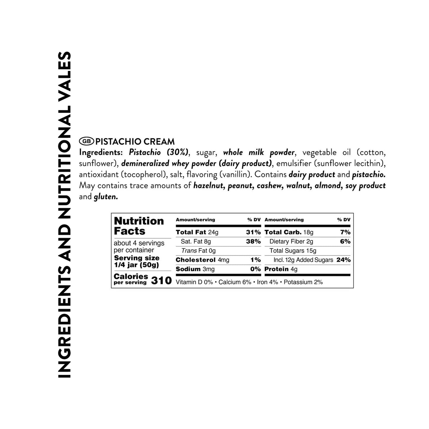 Patislove Pistazien Creme – 200g