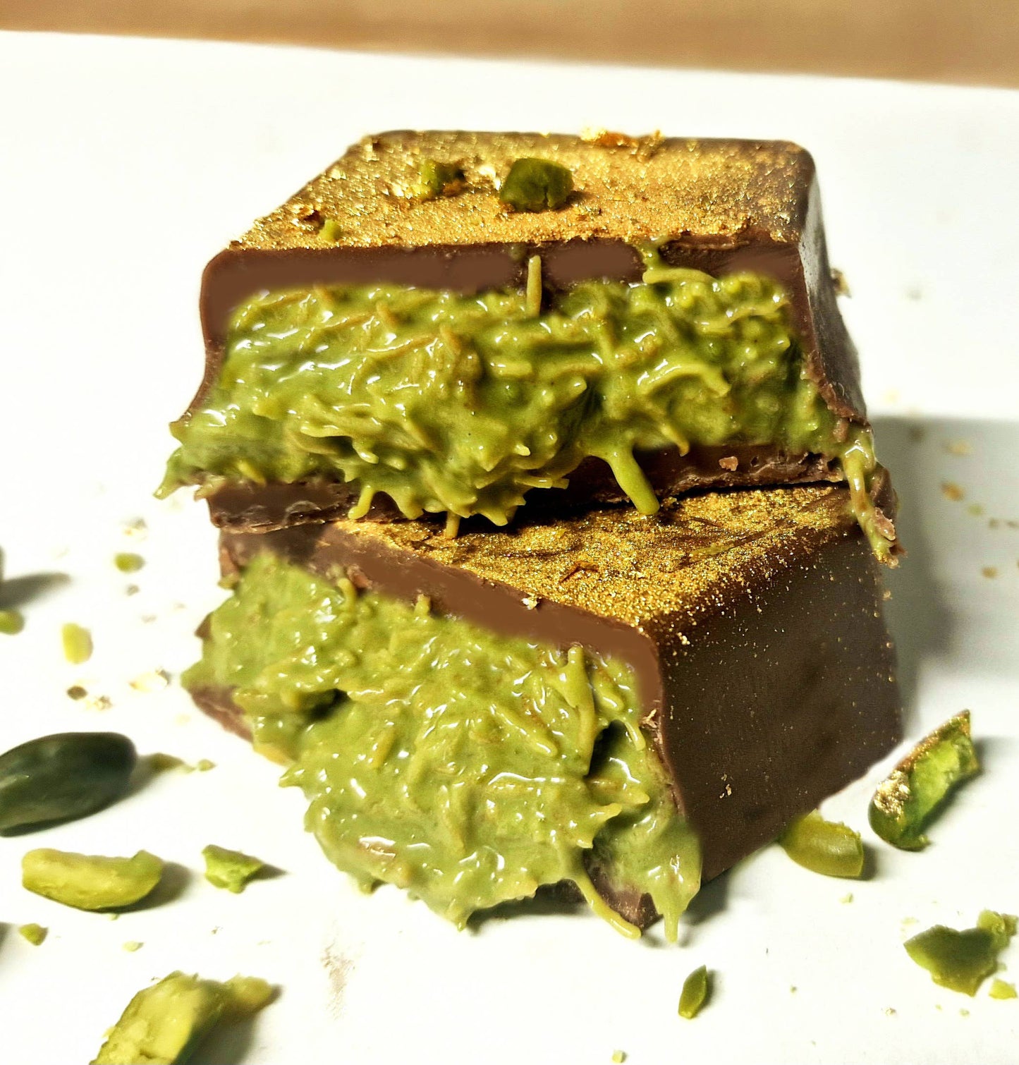 Dubai Schokolade Knafeh mit cremiger Pistacchio-Füllung, 200g Genuss aus der Schweiz bestellen