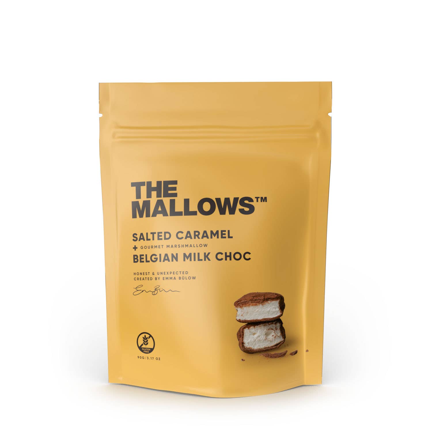 The Mallows Salted Caramel belgische Milchschokolade 90g – Dubai Chocolate Trend jetzt in der Schweiz