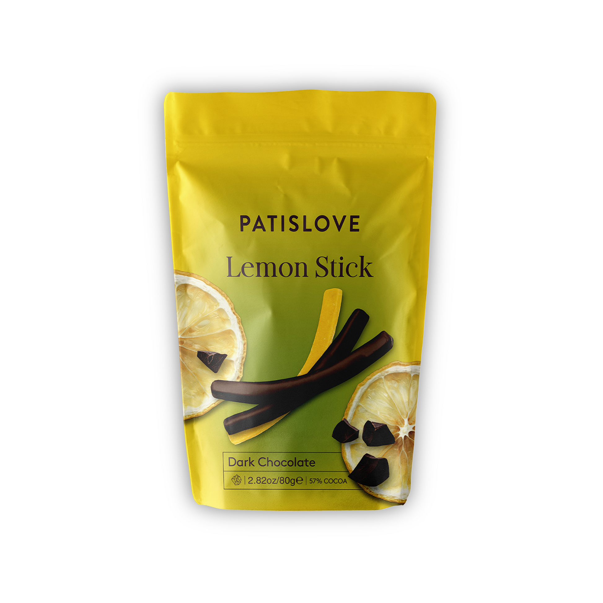 Dubai Chocolate Dark Lemon Stick 80g – dunkle Schokolade mit Zitronenfüllung, jetzt online bestellen