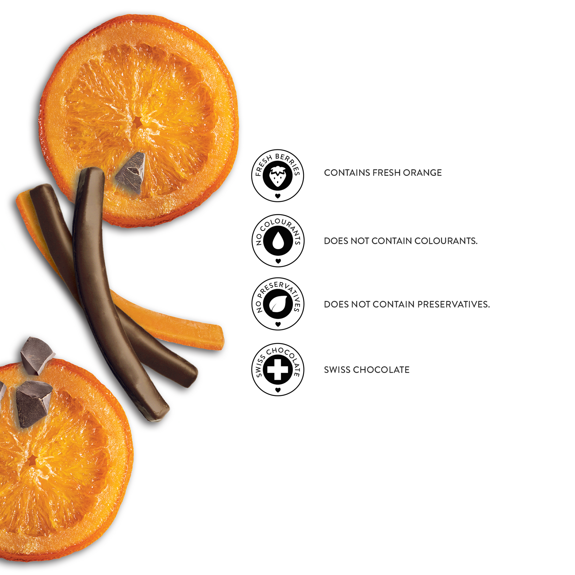 Dark Chocolate Orange Stick 80g – Dubai Chocolate Trend, ideales Schweizer Geschenk für Schoko-Fans