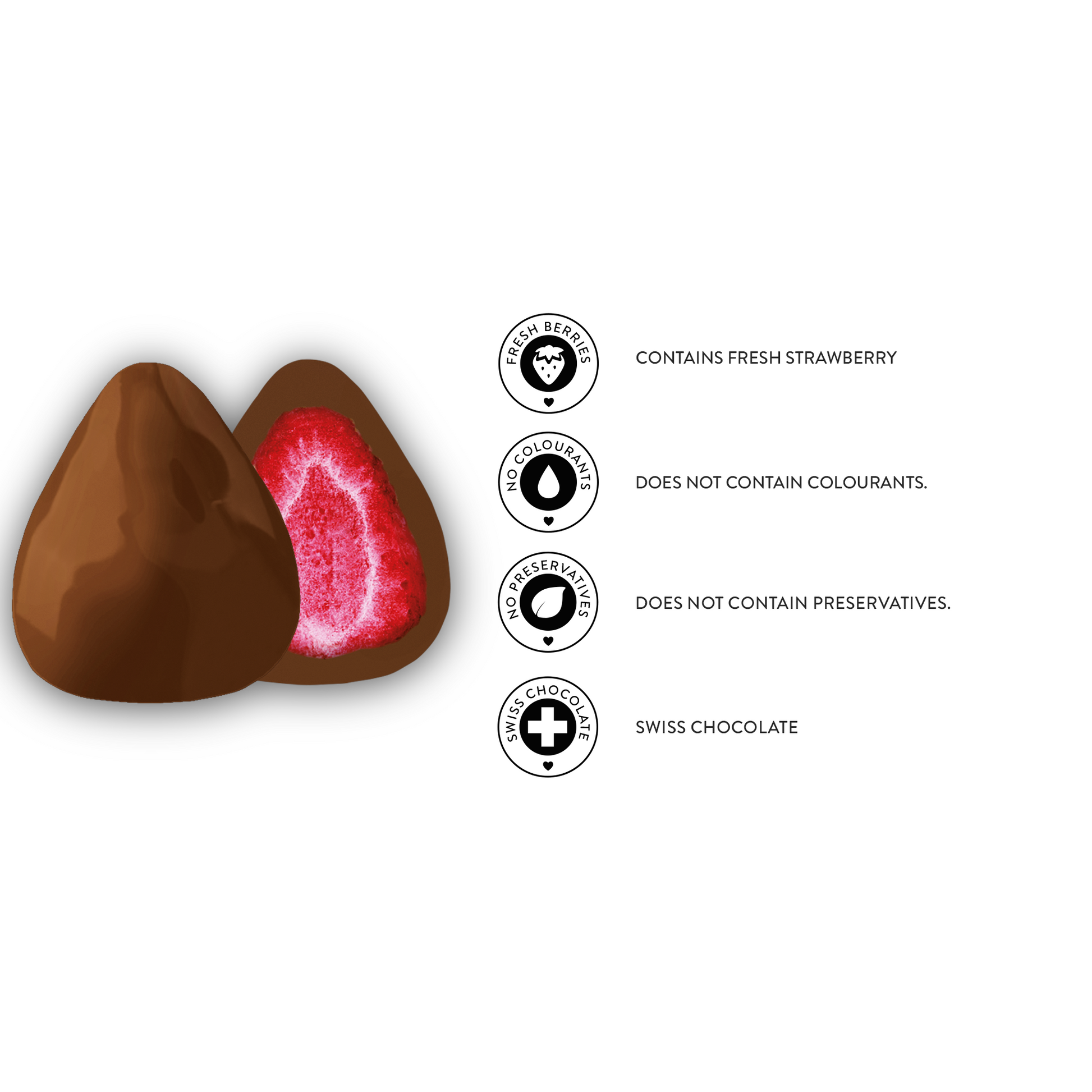 Knusprige Freeze Dried Dragees mit Erdbeere & Milchschokolade – Dubai Chocolate Trend Schweiz