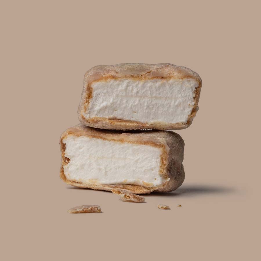 Detailansicht der Gourmet Mallows Gift Box – premium Marshmallows in eleganter Box zum Bestellen